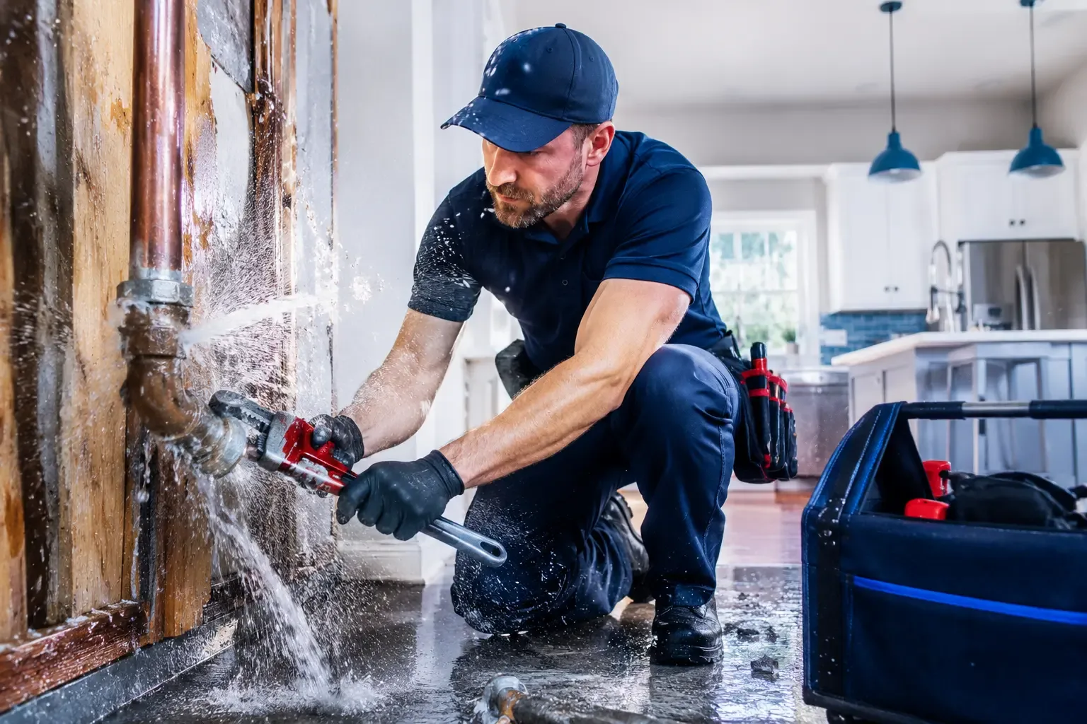Local emergency pipe repair professionals in Ecru, MS